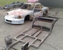 body shell and chassis