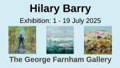 Hilary Barry at the George Farnham Gallery Hilary Barry at the George Farnham Gallery