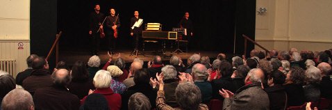 Ensemble Diderot at the Jubilee Hall, Aldeburgh