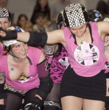 roller derby bout A Fistful of Rollers