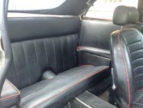 Nice interior with that rare thing - a rear seat!