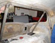 A roll bar is fitted