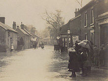 Flooded Framlingham circa 1910