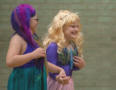 The Little Mermaid on skates
