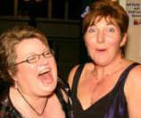 Deborah Stace and friend
