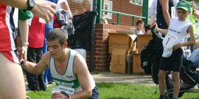 Feeling a bit rough at the finish