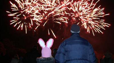 The bunny ears flashed