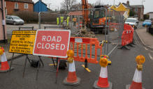 College Road closure by Mount Pleasant