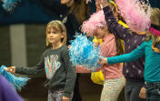Rehearsal of The Little Mermaid on off ice skates