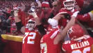Offensive end Eric Fisher NOT driniking beer