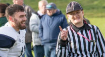 Ref Alisha Darkins at UEA Pirates v Queen Mary Vipers