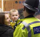 Police training at the Martlesham Tesco