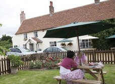 The new Garden at the Pettistree Greyhound