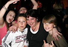 Sara with offspring and charges