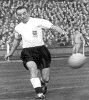 Stanley Matthews in an England shirt