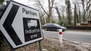 Parham turn on the A12