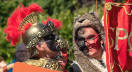 The Rendham Mummers before Covid in 2019