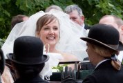 The bride looking beautiful The bride looking beautiful