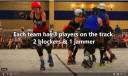 Debut of short track roller derby