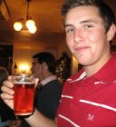 Adam Wolley drinking ESB beer