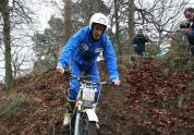 Motorcycle trials in Tunstall forest 2006