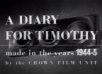 A Diary For Timothy