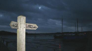 Looking out by Woodbridge tide mill